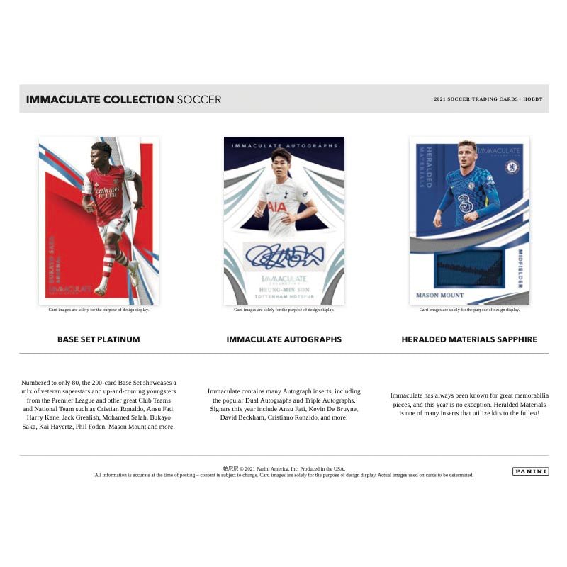 2021PaniniImmaculateSoccerHobbyBoxSalesSheet1