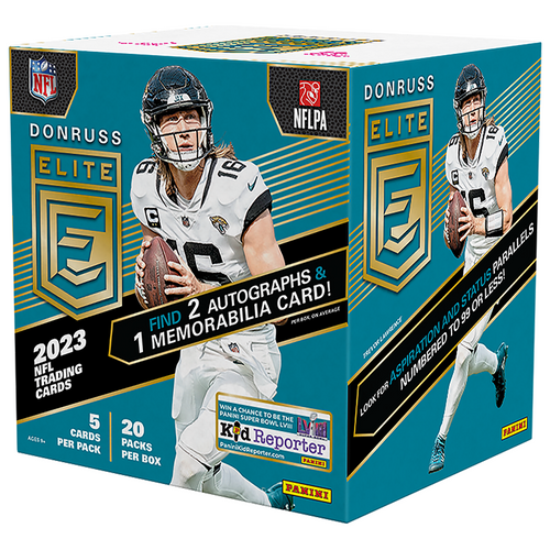 2023PaniniDonrussEliteFootballHobbyBox