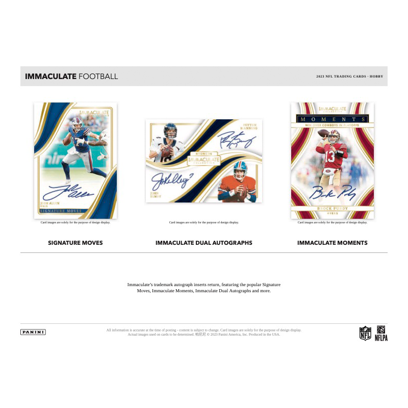 2023PaniniImmaculateFootballHobbyBox_3