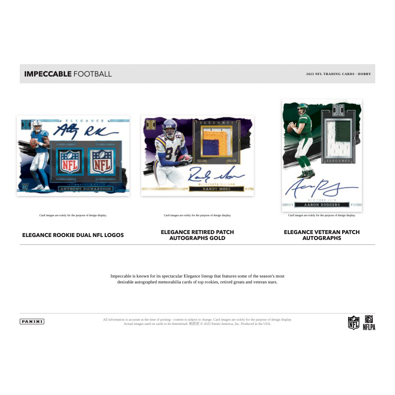 2023PaniniImpeccableFootballHobbyBox_2