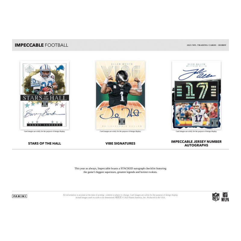 2023PaniniImpeccableFootballHobbyBox_4