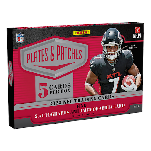 2023PaniniPlates_PatchesFootballHobbyBox