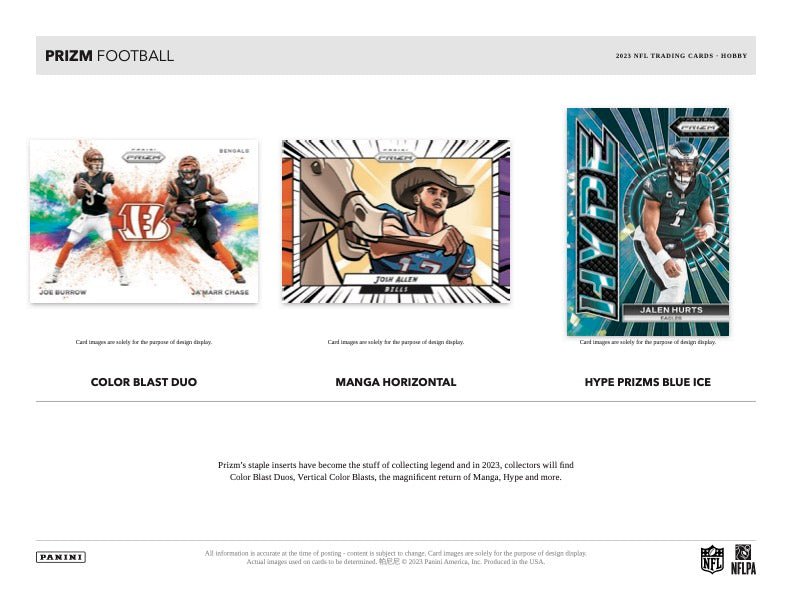 2023PaniniPrizmFootballHobbyBox_4