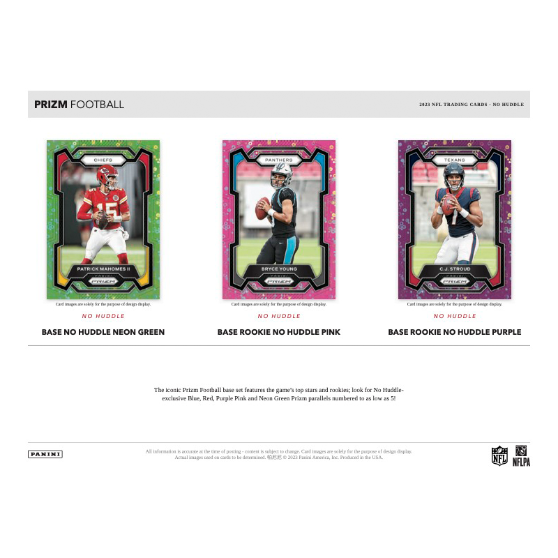 2023PaniniPrizmFootballNoHuddleBox_2