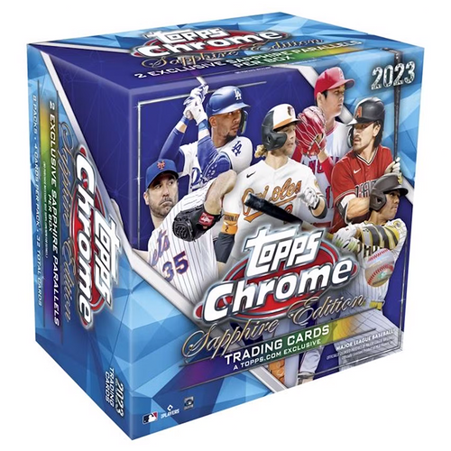 2023TOPPSCHROMEBASEBALLSAPPHIREEDITIONBOX