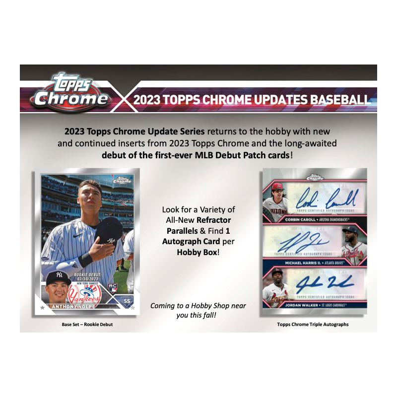 2023TOPPSCHROMEUPDATESERIESBASEBALLHOBBYBOX_1