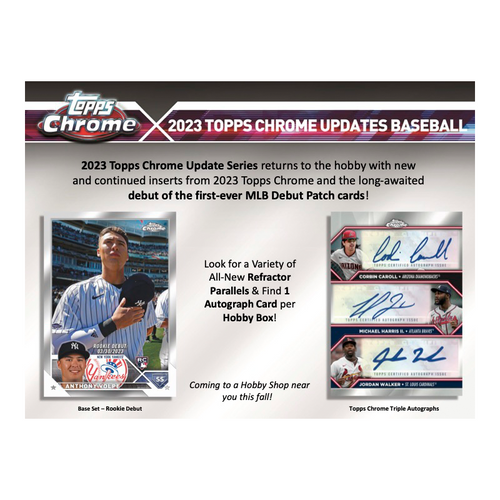 2023TOPPSCHROMEUPDATESERIESBASEBALLHOBBYBOX_1