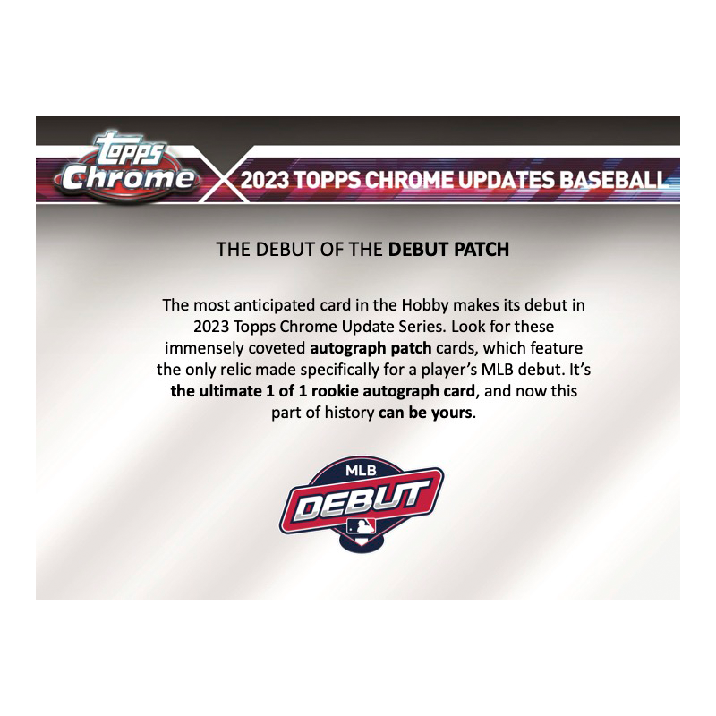 2023TOPPSCHROMEUPDATESERIESBASEBALLHOBBYBOX_7