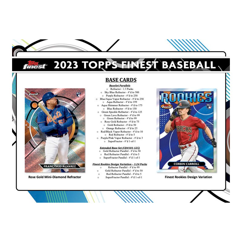 2023ToppsFinestBaseballHobbyBox3