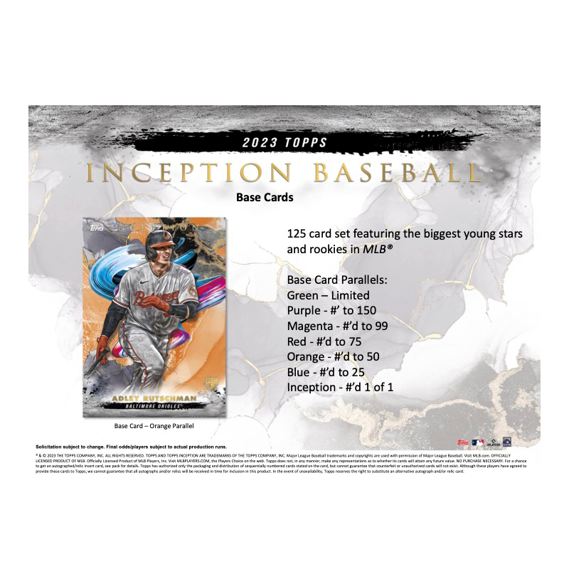 2023ToppsInceptionBaseballHobbyBox_7