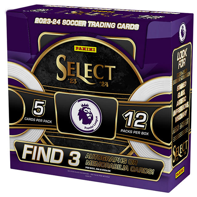 2023_24PaniniSelectEPLSoccerHobbyBox