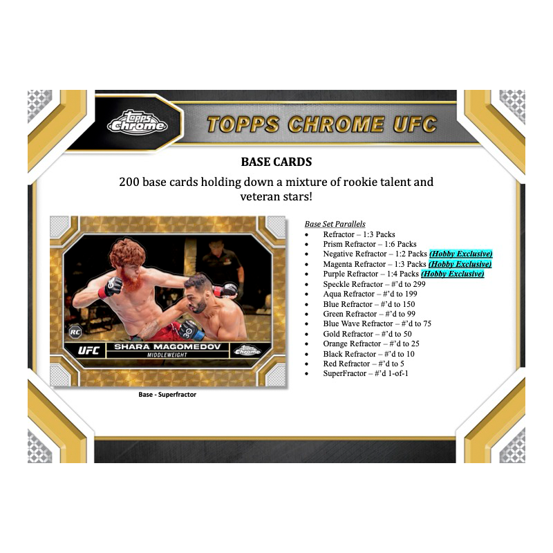2024ToppsChromeUFCHobbyBox_2
