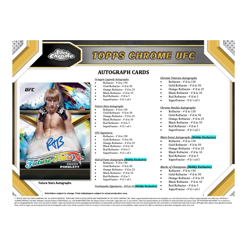 2024ToppsChromeUFCHobbyBox_5
